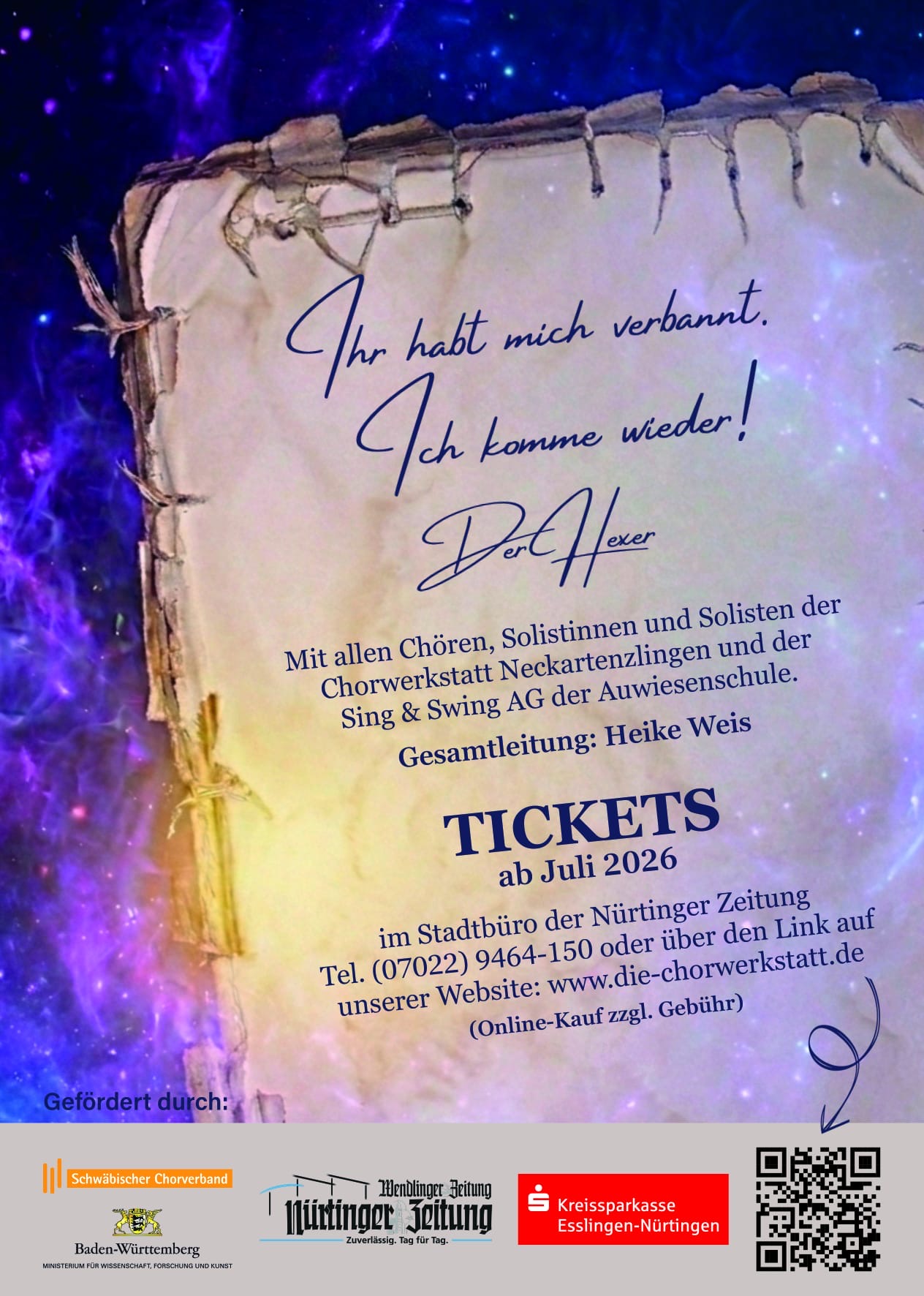 Flyer Zwischen den Seiten