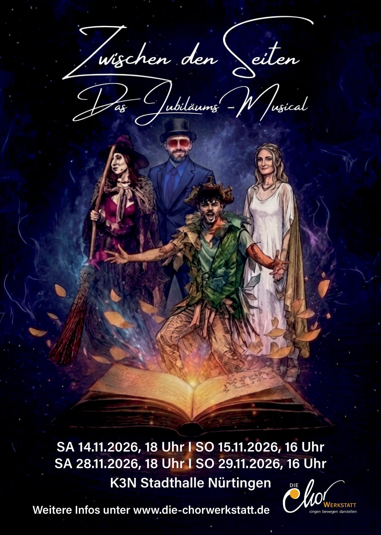 Flyer Zwischen den Seiten