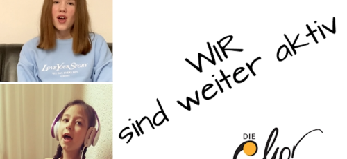 Wir sind weiter aktiv
